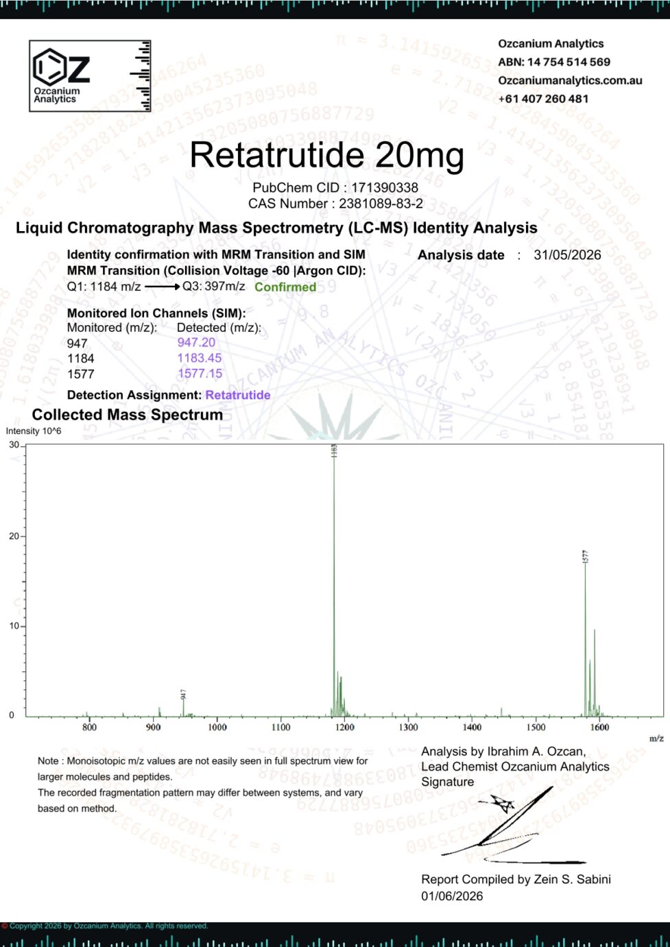 Retatrutide– Puritate>99.5% | RecompLabs - imagine 4